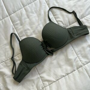 Olive Green Bikini Top